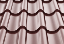 Толщина металла 0,5 мм, глянец, алюмоцинк