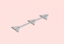 Снегозадержатель трубчатый